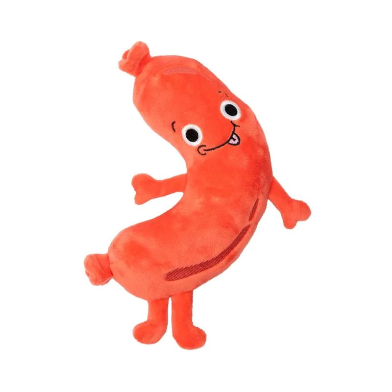 FuzzYard Brad-Wurst Plush Dog Toy