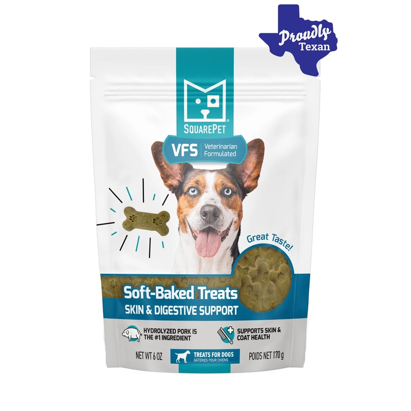 SquarePet Skin and Digestive Dog Biscuits 6 oz