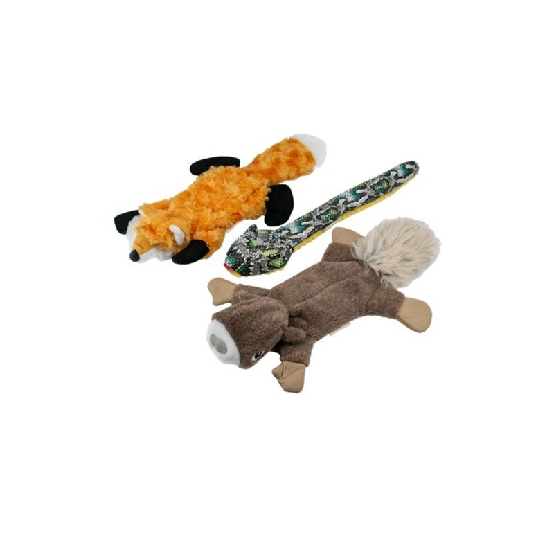 Tall Tails Stuffless Squeaker Dog Toy Snake