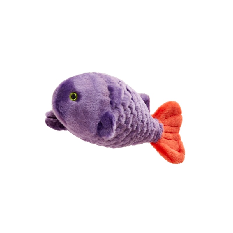 Fluff and Tuff Cici Tropical Fish Plush Dog Toy