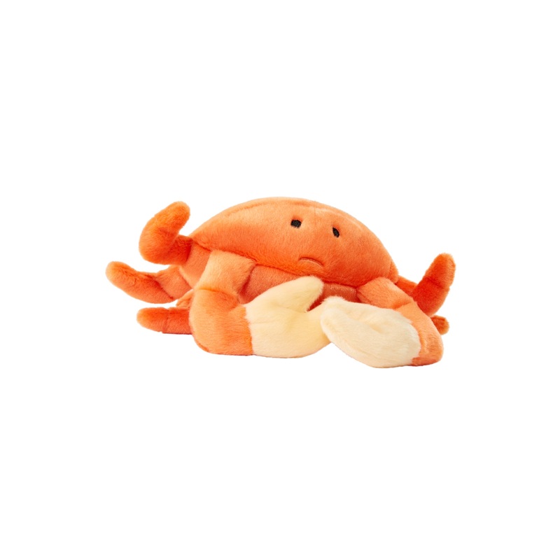 Fluff and Tuff Phyllis Crab Plush Dog Toy