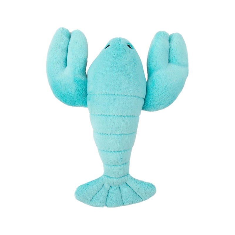 Fluff and Tuff Rachel Mini Lobster Plush Dog Toy