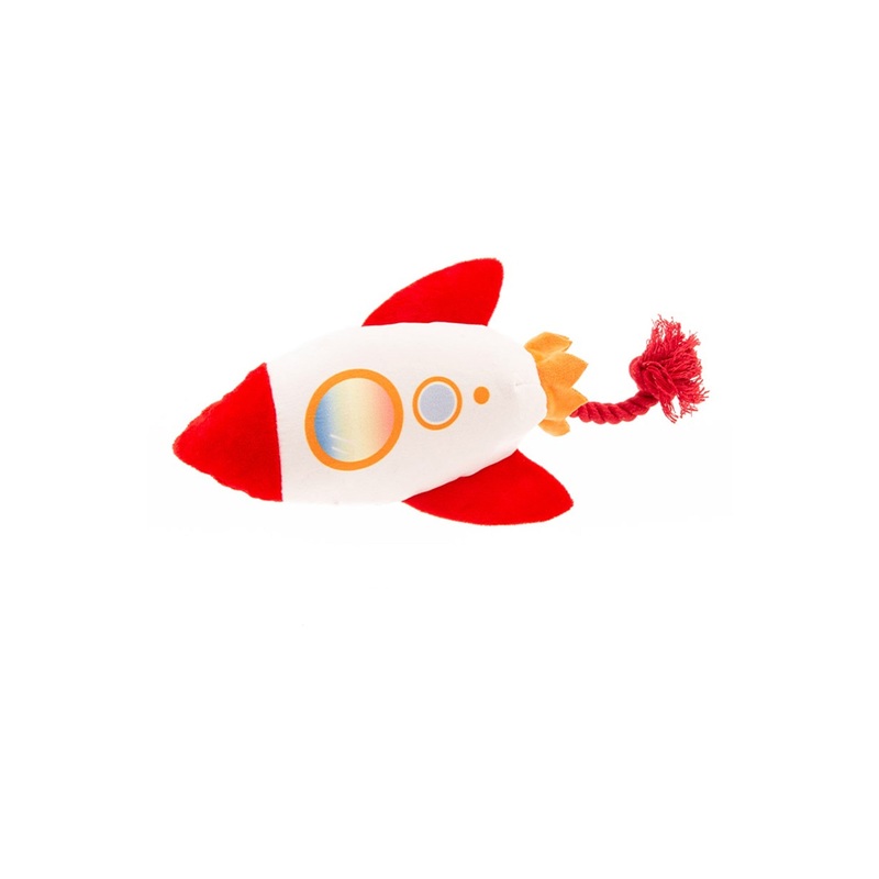 Great and Small Cosmic Rocket Dog Toy