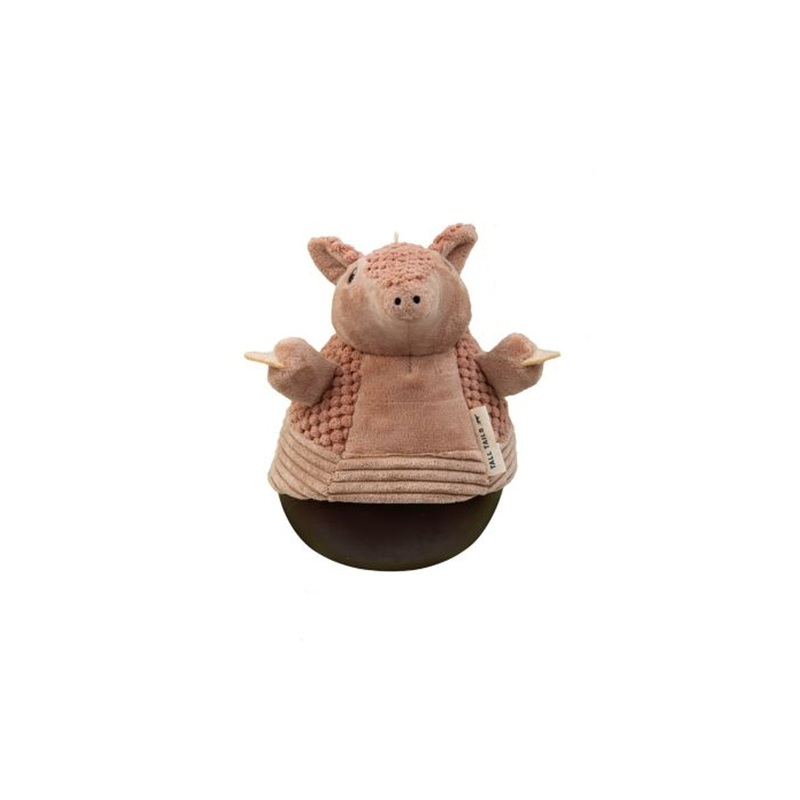 Tall Tails Armadillo Roly Poly Plush Dog Toy