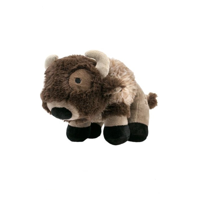 Tall Tails Buffalo Squeaker Plush Dog Toy
