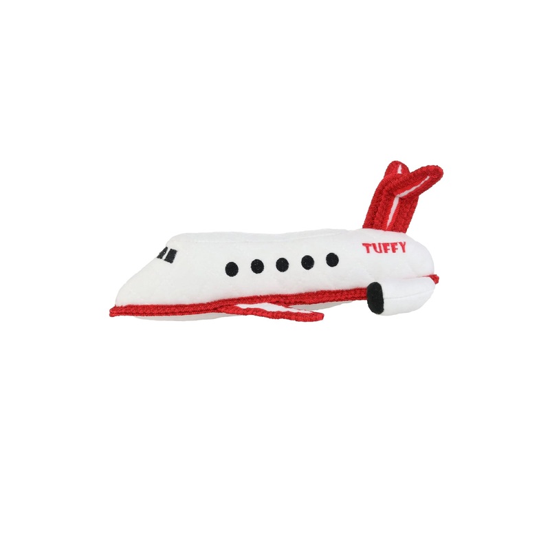 Tuffy Transportation Airplane Dog Toy 10.8 in