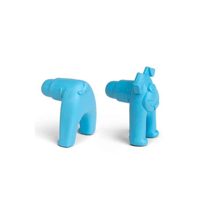 West Paw Zogoflex Toppl Stopper Dog Toy Accessory Aqua Blue