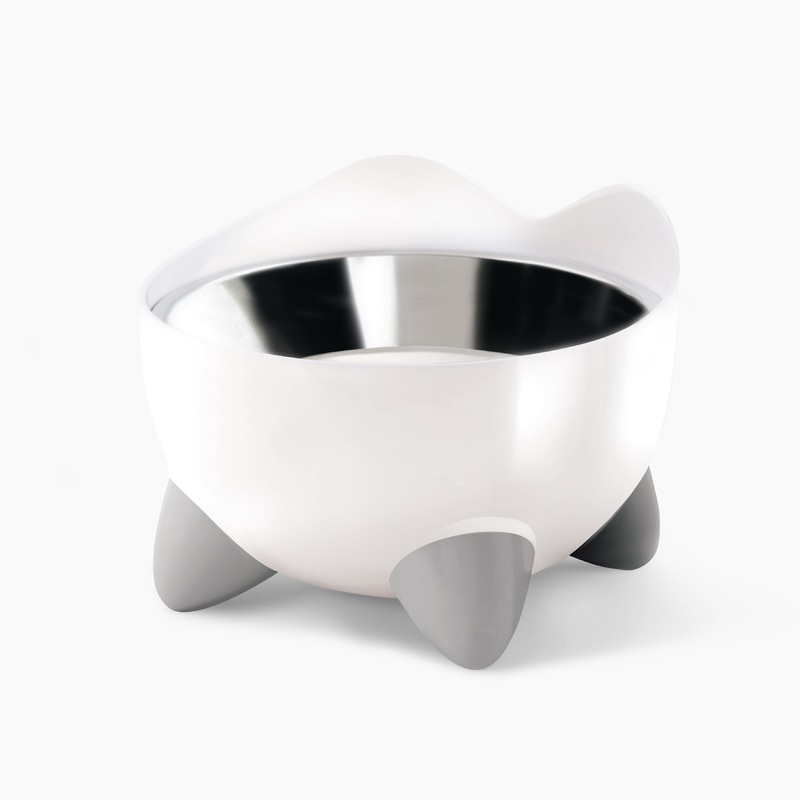 Catit PIXI Elevated Feeding Dish for Cats 5.3 x 3.9 x 5.3 in