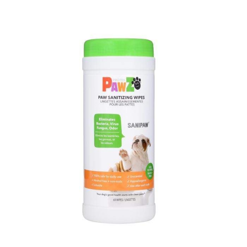 SaniPaw Daily Paw Wipes 60 count