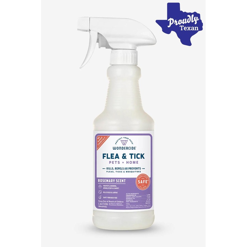 Wondercide Rosemary Flea and Tick Spray for Pets + Home 4 oz