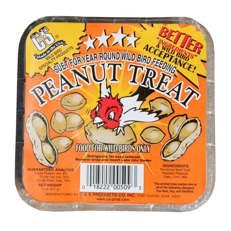 C&S Products Peanut Suet 11 oz