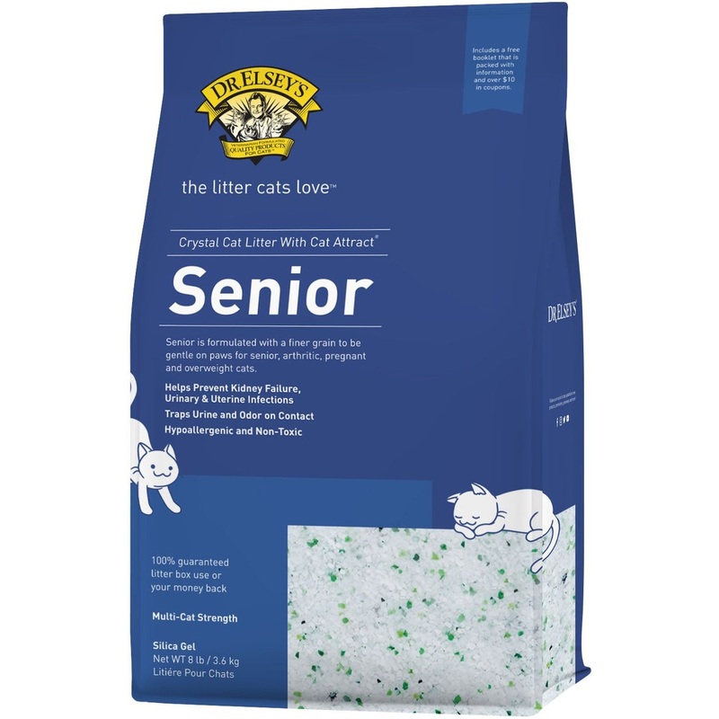 Dr. Elsey’s Senior Silica Cat Litter 8 lb