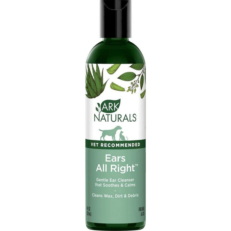 Ark Naturals Ears All Right Cleaning Lotion For Dogs & Cats 4 oz