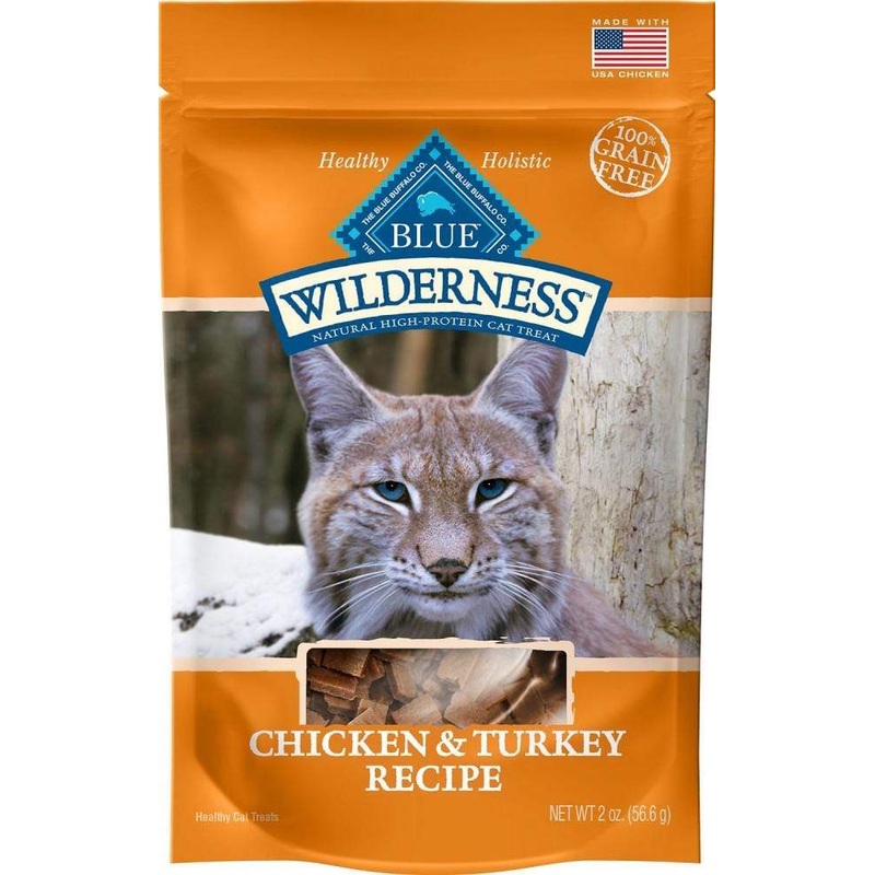 Blue Buffalo Wilderness Chicken & Turkey Cat Treats 2 oz