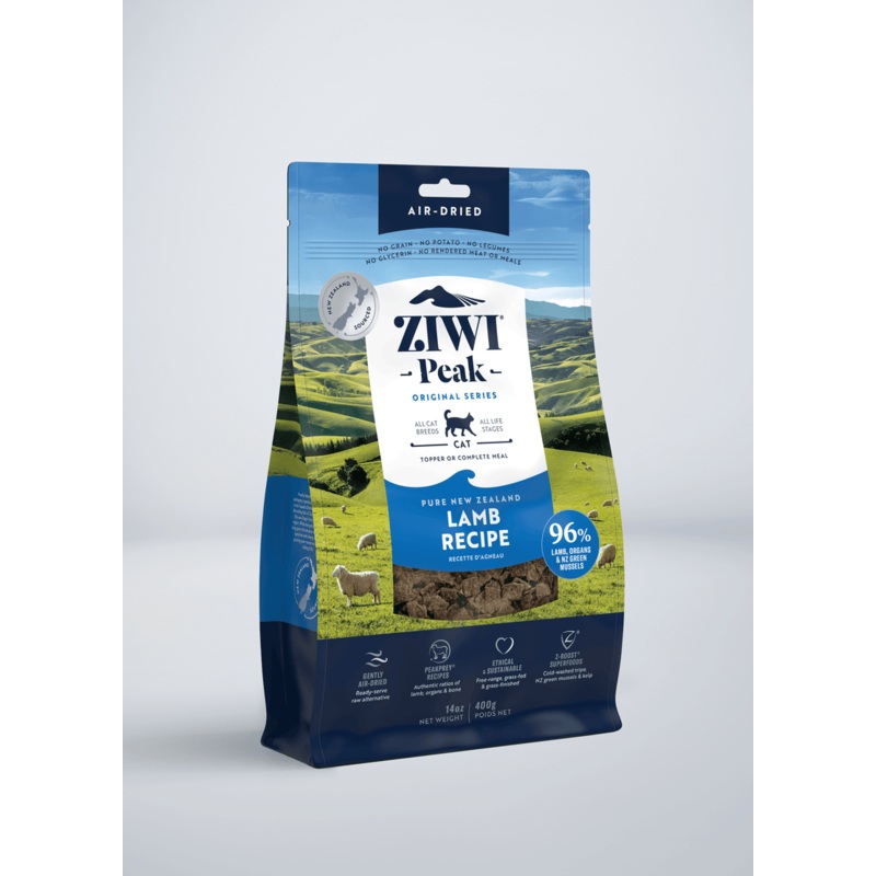 ZIWI Peak Air-Dried Lamb Recipe For Cats 14 oz