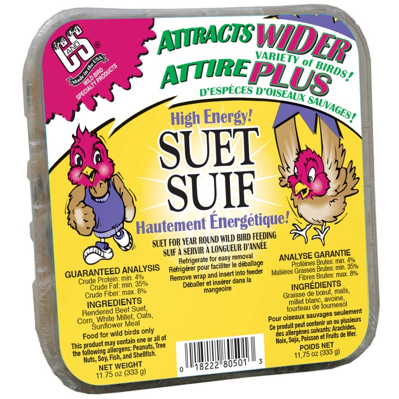 C&S Products High Energy Suet 11 oz