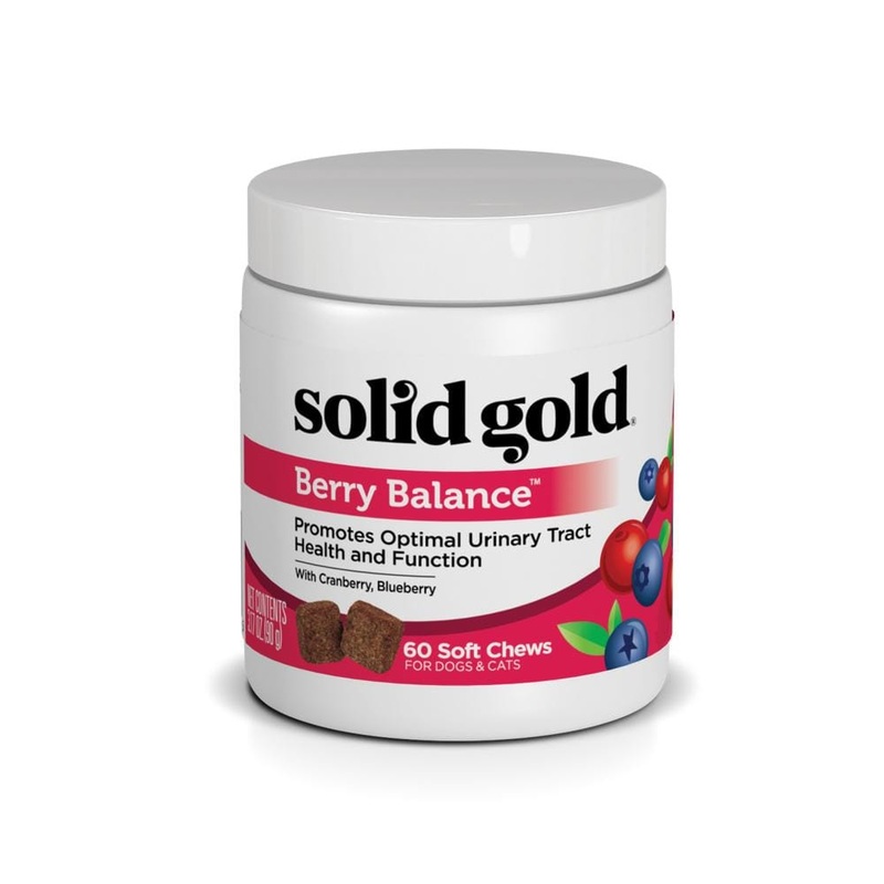 Solid Gold Berry Balance Nutritional Supplement Powder for Dogs & Cats 3.5 oz