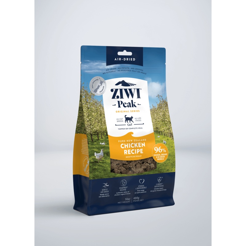 ZIWI Peak Grain Free Air-Dried Free-Range Chicken Dry Cat Food 14 oz