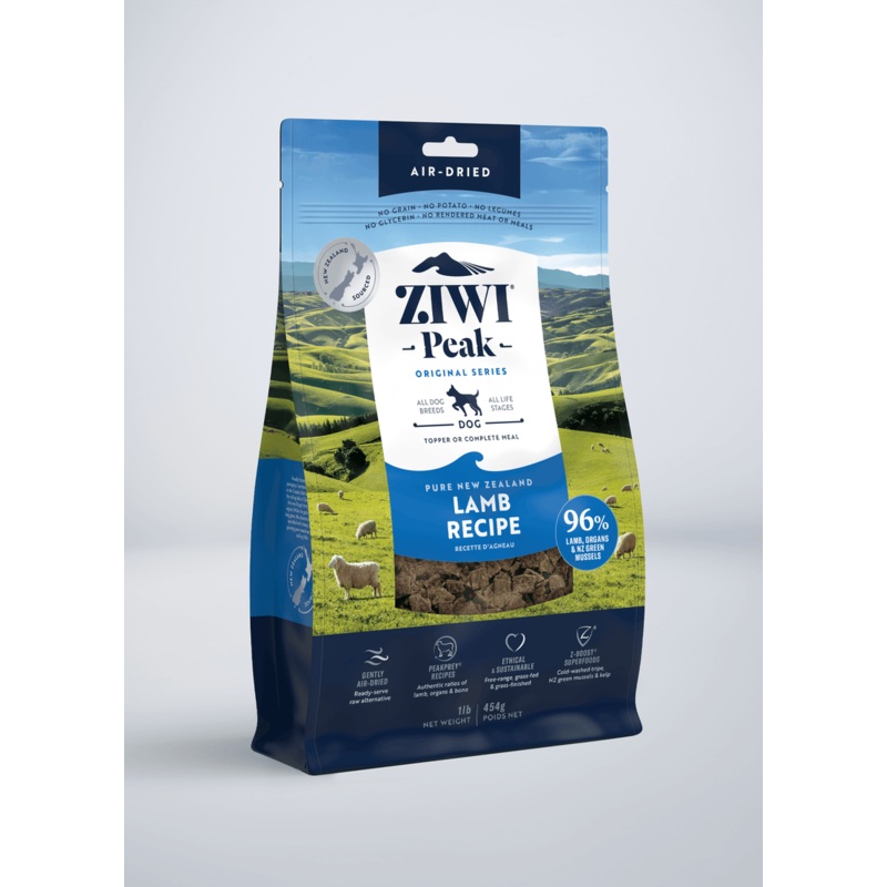 ZIWI Peak Grain Free Air-Dried Lamb Recipe Dry Dog Food 1 lb