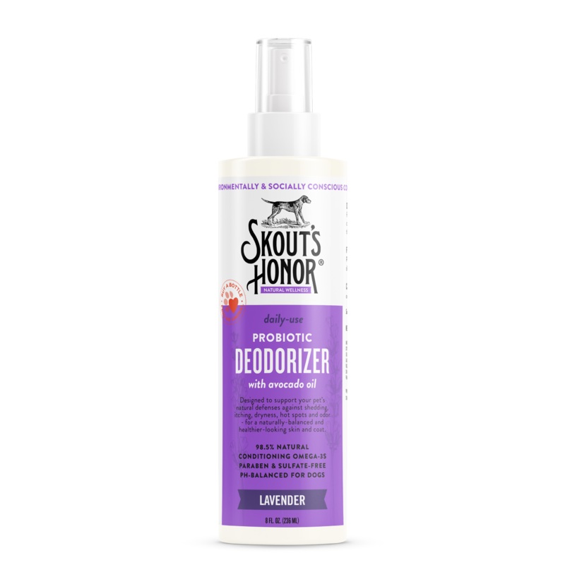 Skout’s Honor Probiotic Lavender Deodorizer For Dogs 8 oz