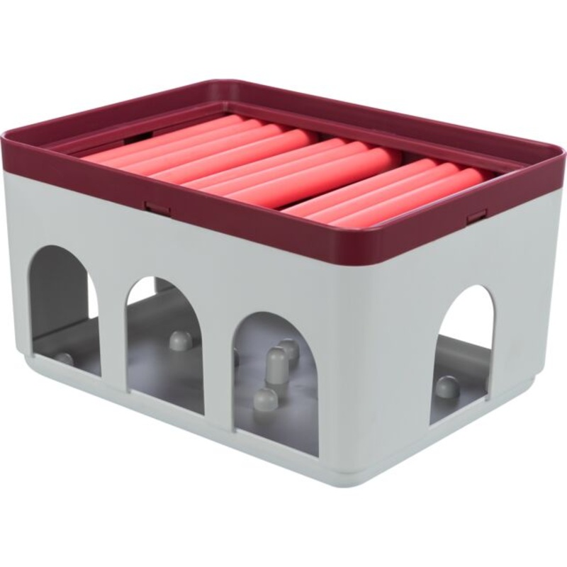 TRiXiE Strategy Game Rod Box Cat Toy 7.9 x 6.3 in