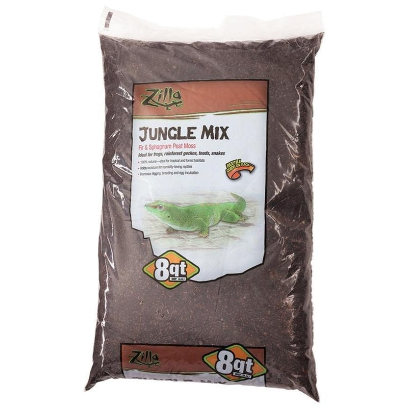 Zilla Jungle Mix Reptile Bedding 4 Quart