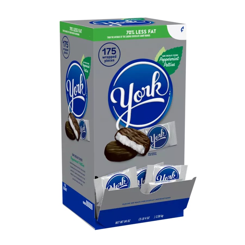 YORK Dark Chocolate Peppermint Patties 175 Count